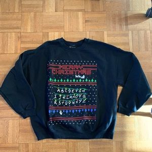 Stranger Things Christmas sweatshirt